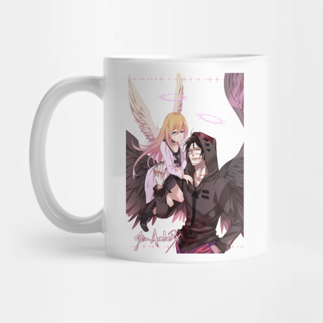 Angels of death series - zack and rachel by Amber Anime